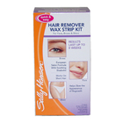 Quick & Easy Hair Remover Wax Strip Kit For Face  Eyebrows & Bikini by Sally Hansen