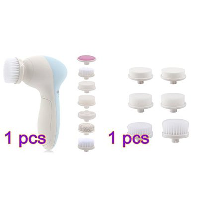 Pixnor Portable 7-in-1 Facial Brush Cleansing System