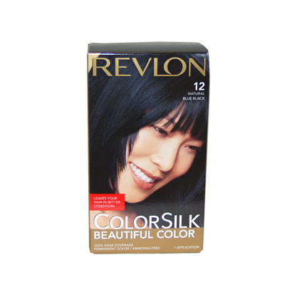 ColorSilk Beautiful Color #12 Natural Blue Black