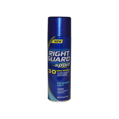 Sport 3-D Odor Defense Antiperspirant & Deodorant Aerosol Spray,Powder Dry