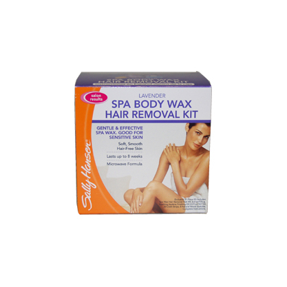 Lavendar Spa Wax Hair Removal Kit for Body Legs Arms & Bikini