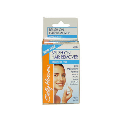 Pain Free Brush On Hair Remover Creme For Face Extra Moisturizing