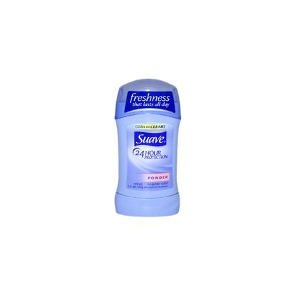 24 Hour Protection Powder Invisible Solid Anti-Perspirant Deodorant Stick by Suave