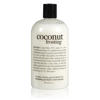 Coconut Frosting Shampoo, Shower Gel and Bubble Bath