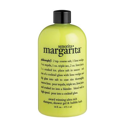 Senorita Margarita Shampoo Shower Gel and Bubble Bath