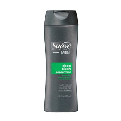 Suave Men Deep Clean Peppermint Shampoo