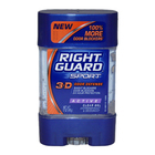 Sport 3-D Odor Defense Antiperspirant & Deodorant Clear Gel Active by Right Guard