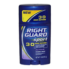 Sport 3-D Odor Defense Antiperspirant & Deodorant Invisible Solid Active by Right Guard