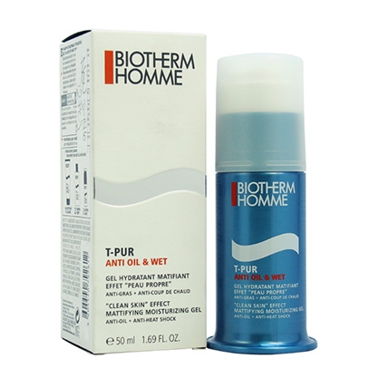 Homme T-Pur Anti Oil and Wet - Mattifying Moisturizing Gel by Biotherm