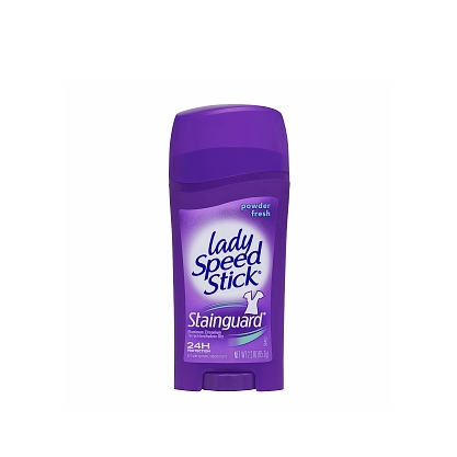 Lady Speed Stick Invisible Dry Deodorant Stainguard Powder Fresh by Mennen