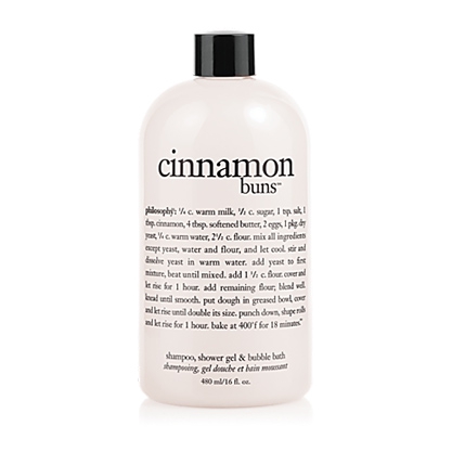 Cinnamon Buns 3-In-1 Bath and Shower Gel by Philosophy