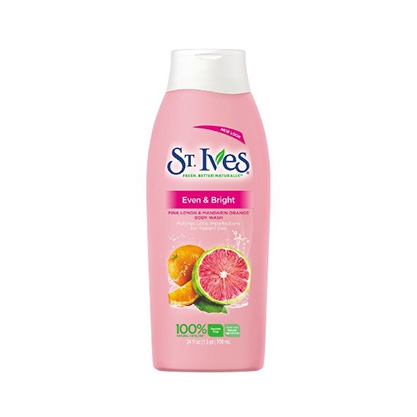 Even and Bright Pink Lemon and Mandarin Orange Body Wash by St. Ives